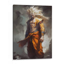 Super Saiyan 5 Goku - Impressionist Hero | Cuadro decorativo de Canvas Lab