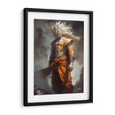 Super Saiyan 5 Goku - Impressionist Hero | Cuadro decorativo de Canvas Lab