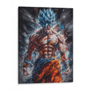 Ultra Goku - Impressionist Hero | Cuadro decorativo de Canvas Lab