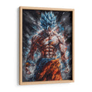 Ultra Goku - Impressionist Hero | Cuadro decorativo de Canvas Lab