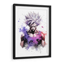 Ultra Instinct Goku - Impressionist Hero | Cuadro decorativo de Canvas Lab