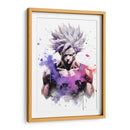 Ultra Instinct Goku - Impressionist Hero | Cuadro decorativo de Canvas Lab