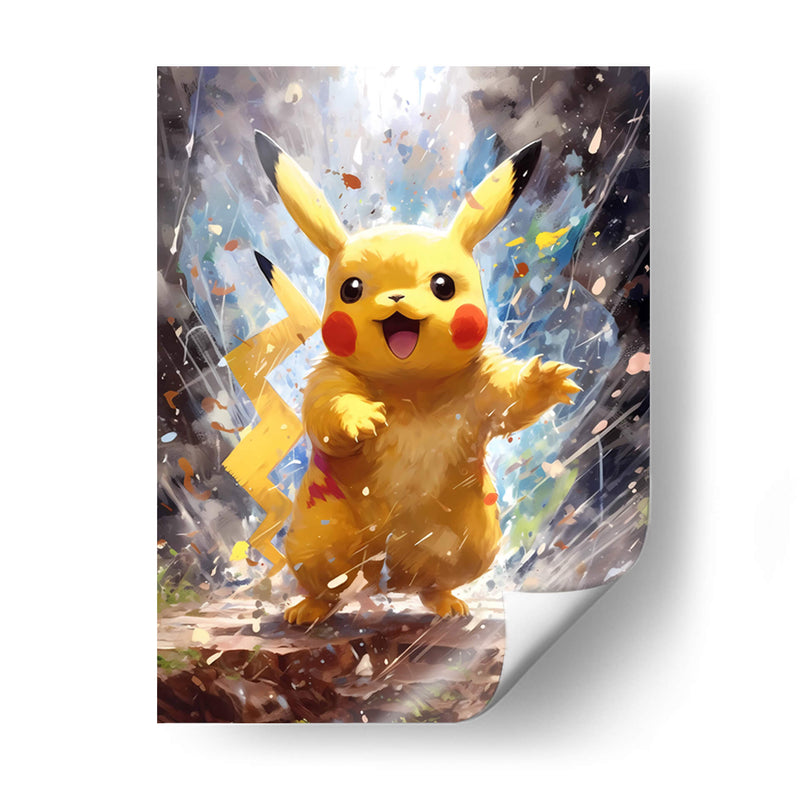 El Heroe Pokemon - Impressionist Hero | Cuadro decorativo de Canvas Lab