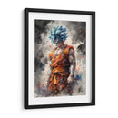 El Instinto De Goku - Impressionist Hero | Cuadro decorativo de Canvas Lab