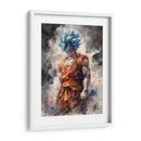 El Instinto De Goku - Impressionist Hero | Cuadro decorativo de Canvas Lab