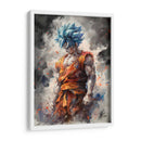 El Instinto De Goku - Impressionist Hero | Cuadro decorativo de Canvas Lab