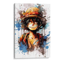 El Retrato De D Luffy - Impressionist Hero | Cuadro decorativo de Canvas Lab
