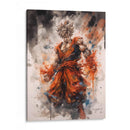 Goku Sayayin - Impressionist Hero | Cuadro decorativo de Canvas Lab