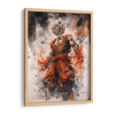 Goku Sayayin - Impressionist Hero | Cuadro decorativo de Canvas Lab