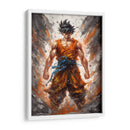 La Fuerza De Goku - Impressionist Hero | Cuadro decorativo de Canvas Lab