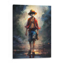 Monkey D Luffy - Impressionist Hero | Cuadro decorativo de Canvas Lab
