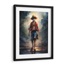 Monkey D Luffy - Impressionist Hero | Cuadro decorativo de Canvas Lab