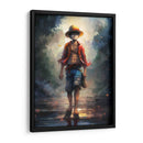Monkey D Luffy - Impressionist Hero | Cuadro decorativo de Canvas Lab