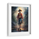 Monkey D Luffy - Impressionist Hero | Cuadro decorativo de Canvas Lab