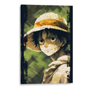 Monkey D Luffy 2 - Impressionist Hero | Cuadro decorativo de Canvas Lab