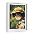 Monkey D Luffy 2 - Impressionist Hero | Cuadro decorativo de Canvas Lab