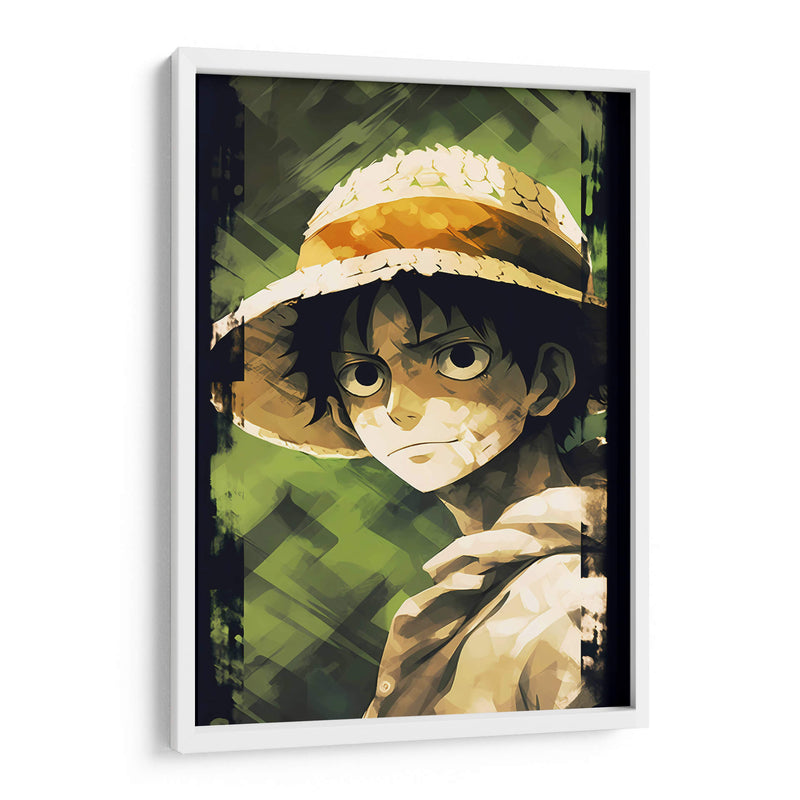 Monkey D Luffy 2 - Impressionist Hero | Cuadro decorativo de Canvas Lab
