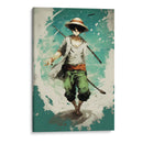 Monkey D Luffy 3 - Impressionist Hero | Cuadro decorativo de Canvas Lab