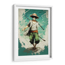 Monkey D Luffy 3 - Impressionist Hero | Cuadro decorativo de Canvas Lab