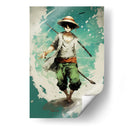 Monkey D Luffy 3 - Impressionist Hero | Cuadro decorativo de Canvas Lab