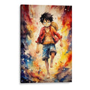 One Piece Hero - Impressionist Hero | Cuadro decorativo de Canvas Lab