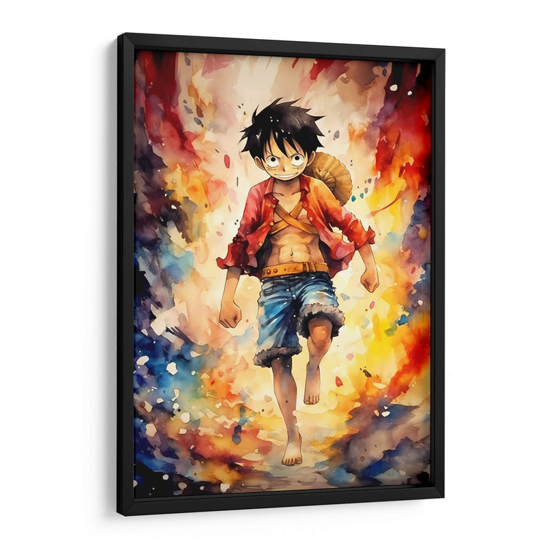 One Piece Hero - Impressionist Hero | Cuadro decorativo de Canvas Lab