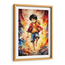 One Piece Hero - Impressionist Hero | Cuadro decorativo de Canvas Lab