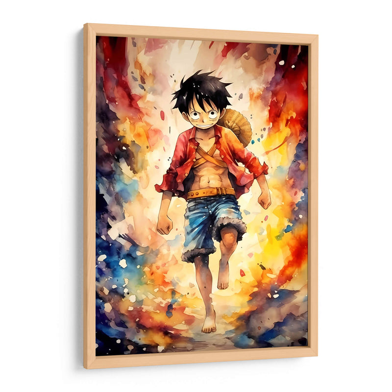 One Piece Hero - Impressionist Hero | Cuadro decorativo de Canvas Lab