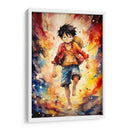 One Piece Hero - Impressionist Hero | Cuadro decorativo de Canvas Lab