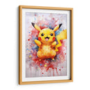 Pikachu - Impressionist Hero | Cuadro decorativo de Canvas Lab
