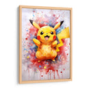 Pikachu - Impressionist Hero | Cuadro decorativo de Canvas Lab