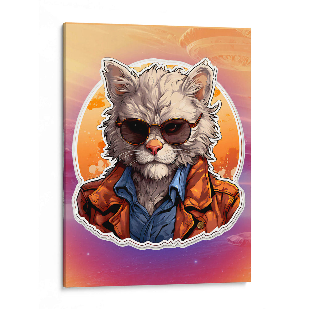 Los Gatos Cool - IV - DeLaVegaGaming | Cuadro decorativo de Canvas Lab