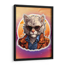 Los Gatos Cool - IV - DeLaVegaGaming | Cuadro decorativo de Canvas Lab