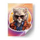 Los Gatos Cool - IV - DeLaVegaGaming | Cuadro decorativo de Canvas Lab