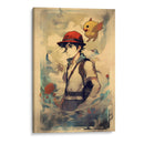 Ash Ketchum - Impressionist Hero | Cuadro decorativo de Canvas Lab