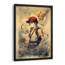 Ash Ketchum - Impressionist Hero | Cuadro decorativo de Canvas Lab