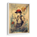 Ash Ketchum - Impressionist Hero | Cuadro decorativo de Canvas Lab