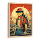 Ash Ketchum 2 - Impressionist Hero | Cuadro decorativo de Canvas Lab