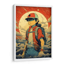 Ash Ketchum 2 - Impressionist Hero | Cuadro decorativo de Canvas Lab