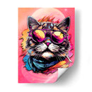 Los Gatos Cool - I - DeLaVegaGaming | Cuadro decorativo de Canvas Lab