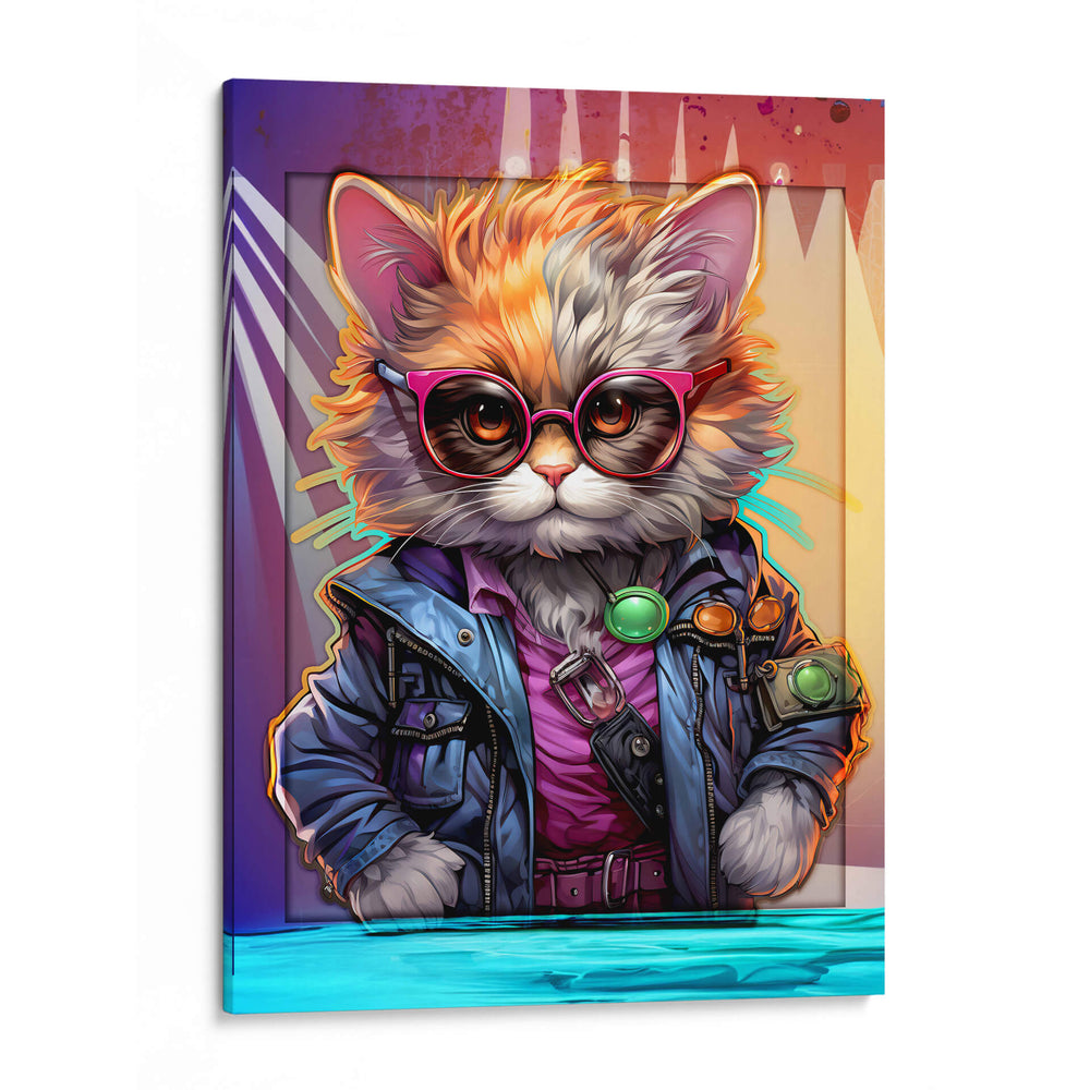 Los Gatos Cool - IX - DeLaVegaGaming | Cuadro decorativo de Canvas Lab