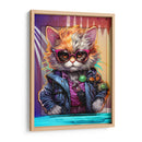 Los Gatos Cool - IX - DeLaVegaGaming | Cuadro decorativo de Canvas Lab