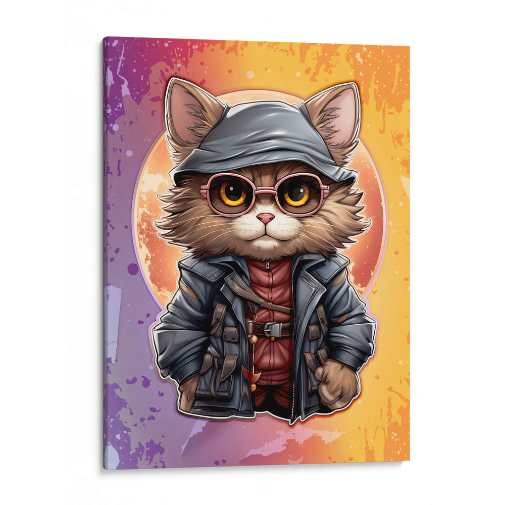 Los Gatos Cool - VIII - DeLaVegaGaming | Cuadro decorativo de Canvas Lab