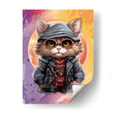 Los Gatos Cool - VIII - DeLaVegaGaming | Cuadro decorativo de Canvas Lab