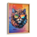 Los Gatos Cool - VI - DeLaVegaGaming | Cuadro decorativo de Canvas Lab
