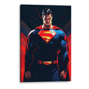 Póster de Superman vibrante  - Paltik Arte Digital | Cuadro decorativo de Canvas Lab