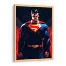 Póster de Superman vibrante  - Paltik Arte Digital | Cuadro decorativo de Canvas Lab