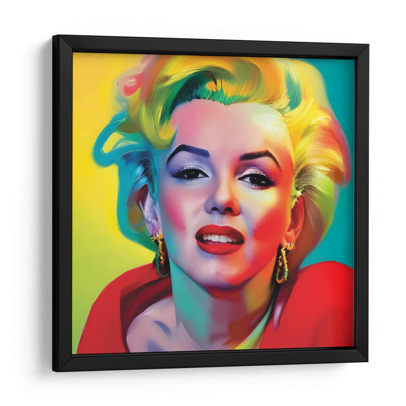 Marilyn Vibrante - Paltik Arte Digital | Cuadro decorativo de Canvas Lab