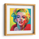 Marilyn Vibrante - Paltik Arte Digital | Cuadro decorativo de Canvas Lab
