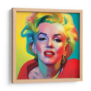 Marilyn Vibrante - Paltik Arte Digital | Cuadro decorativo de Canvas Lab